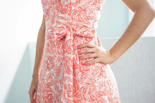 Load image into Gallery viewer, Amelia Pink Tropic Maxi Dress
