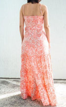 Load image into Gallery viewer, Amelia Pink Tropic Maxi Dress
