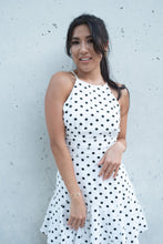 Load image into Gallery viewer, Iva Polka Dot Halter Dress
