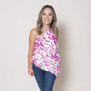 One-Shoulder Asymmetric Top