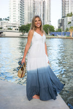 Load image into Gallery viewer, Faded Blue Maxi Dress
