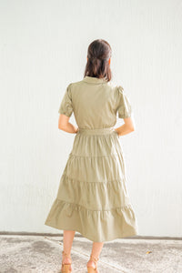 Yuni Tiered shirt Dress