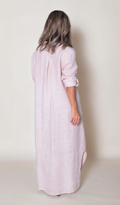 Lily Linen Shirt Dress