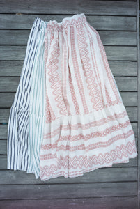 Tribal Linen Skirt