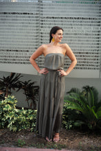 Load image into Gallery viewer, Olive Strapless Yarel Dress
