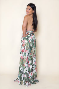 Cindy Tropical Maxi Dress