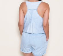 Load image into Gallery viewer, Deisy Denim Romper
