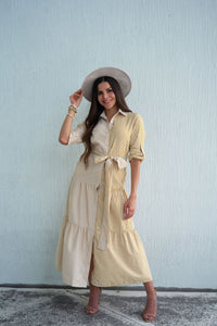 Toscana Dress Mustard