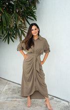 Load image into Gallery viewer, Verona Dress Olive
