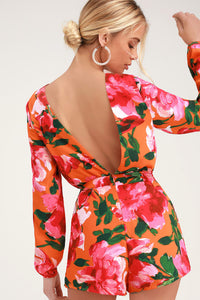 Monse Floral Romper