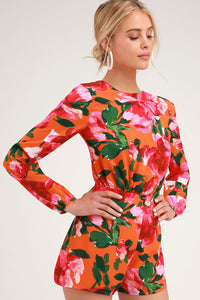 Monse Floral Romper