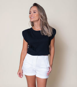 Padded Shoulder Tee