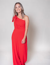 Load image into Gallery viewer, Aileen Power Red Jumpsuit
