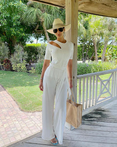 White Palazzo Pants