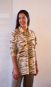 Animal Print Blouse